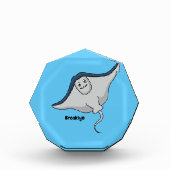 Fijne doornvis cartoon fotoblokken (Voorkant)