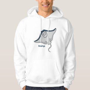 Fijne doornvis cartoon hoodie