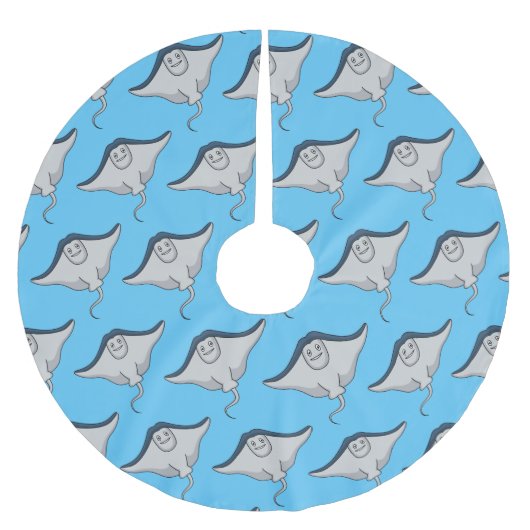 Fijne doornvis cartoon kerstboom rok (Voorkant)