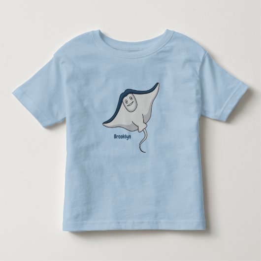 Fijne doornvis cartoon kinder shirts (Voorkant)