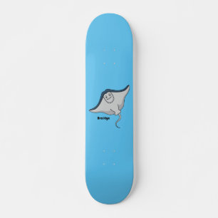 Fijne doornvis cartoon persoonlijk skateboard