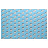 Fijne doornvis cartoon stof (Fat Quarter)