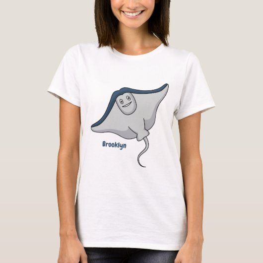 Fijne doornvis cartoon t-shirt (Voorkant)
