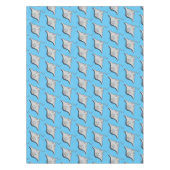 Fijne doornvis cartoon tafelkleed (Voorkant)