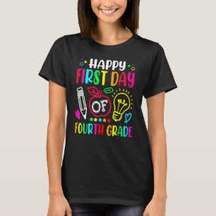 Fijne eerste dag van de 4de graad lerarenstudenten t-shirt