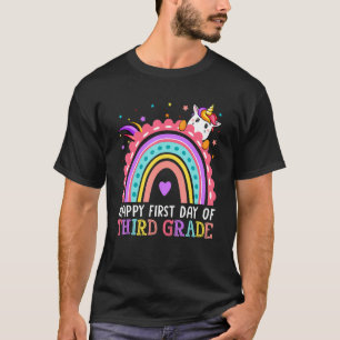 Fijne eerste dag van de Derde Graad Unicorn T-shirt