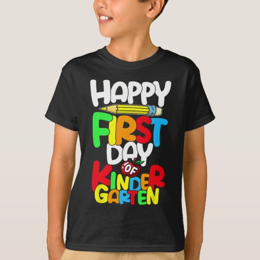 Fijne eerste dag van de kinderarts terug naar SC T-shirt (Voorkant)