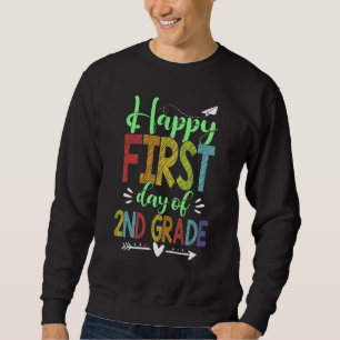 Fijne eerste dag van groep 4 leraar leerlingen ter trui