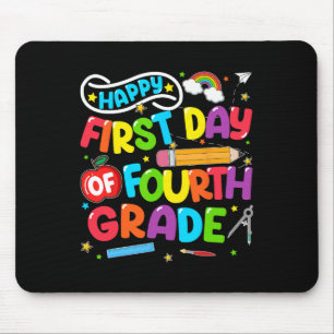 Fijne eerste dag van groep 6 terug naar school ler muismat