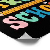 Fijne eerste dag van het Kind van de leerkracht-le Poster (Hoek)