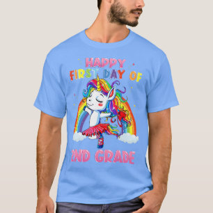 Fijne eerste dag van het Kind van de tweede klas v T-shirt