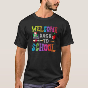 Fijne eerste dag van schoolleraren terug naar scho t-shirt