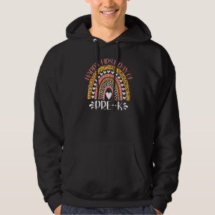Fijne eerste dag voor de kleuterschool hoodie