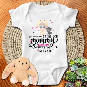 Fijne eerste Moederdag - Baby Meisje  Romper