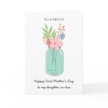 Fijne eerste Moederdag Metselwerkpot Dochter in We