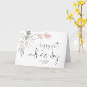 Fijne eerste Moederdag voor de Beste Moeder Nieuwe Kaart (Gele Bloem)