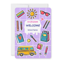 Fijne eerste schooldag WELKOM