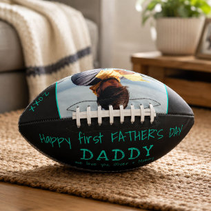Fijne eerste Vaderdag Papa Foto American Football