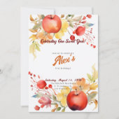 Fijne eerste verjaardag! 1e Jubileum Partij Kaart (Voorkant)