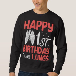 Fijne eerste verjaardag voor mijn Lung Surprise vo Trui