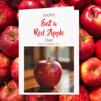 Fijne Eet een Rode Appel Dag! 1 dec