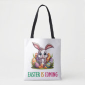 Fijne Eggster - Fijne Pasen! Tote Bag (Voorkant)
