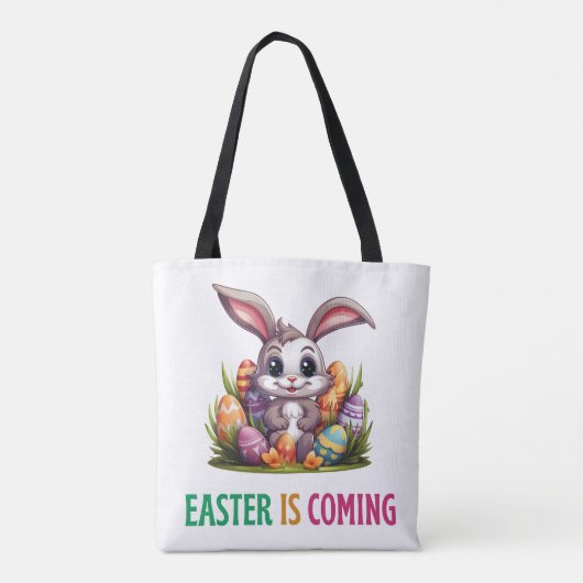 Fijne Eggster - Fijne Pasen! Tote Bag (Achterkant)