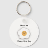 Fijne en eicelrijke dag sleutelhanger (Achterkant)