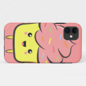 Fijne en Kawaii cupcake met kleurrijke sproinkles Case-Mate iPhone Case (Achterkant (horizontaal))