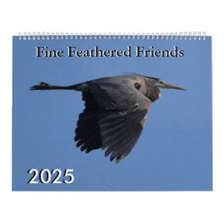 Fijne Feathered Friends 2025 Kalender