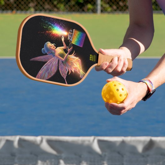 Fijne Fee Bruidsdouche Pickleball Paddle (Insitu)