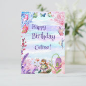 Fijne feestdag kaart (Staand voorkant)