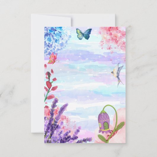 Fijne feestdag kaart (Achterkant)