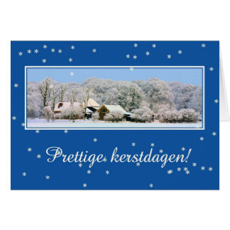 Fijne feestdag - Nederlands kerstfeest