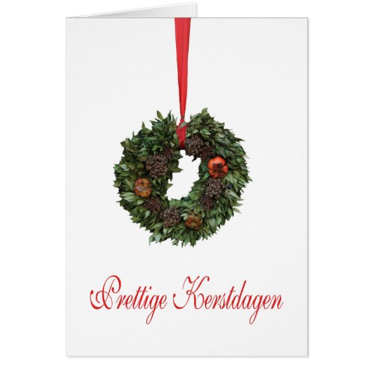 Fijne feestdag - Nederlands kerstfeest (Voorkant)