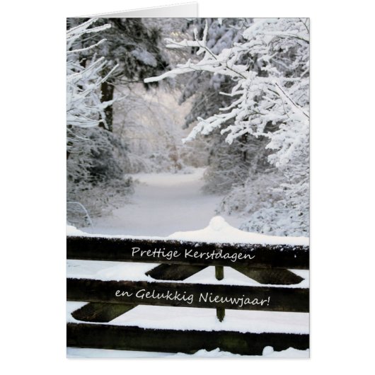 Fijne feestdag - Nederlands kerstfeest (Voorkant)