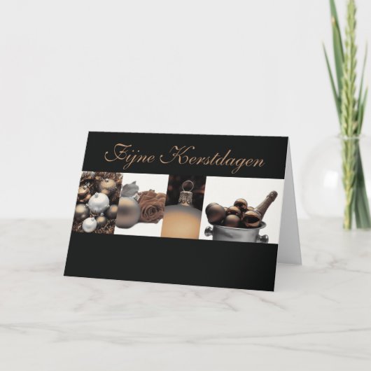 Fijne feestdag - Nederlands kerstfeest Feestdagen Kaart (Voorkant)