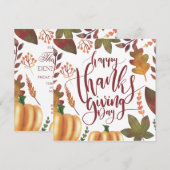 Fijne feestdag | Uitnodiging (Voorkant / Achterkant)