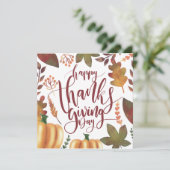 Fijne feestdag | Uitnodiging (Staand voorkant)