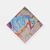 Fijne feestdag voor een prettige feestdag servet (Hoek)