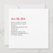 Fijne feestdag voor honkbal aan de Baseball Player Kaart (Achterkant)