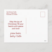 Fijne feestdagen 3 foto (Achterkant)