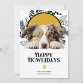 Fijne feestdagen Australian Shepherd Dog Feestdagenkaart (Voorkant)