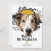 Fijne feestdagen Borzoi Dog Christmas Feestdagenkaart (Voorkant)