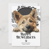Fijne feestdagen Chinook Dog Christmas Feestdagenkaart (Voorkant)