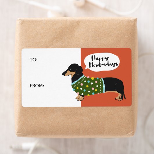 Fijne feestdagen etiket (Insitu)