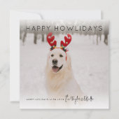 Fijne feestdagen | Foto van Kerstmis Feestdagenkaart (Voorkant)