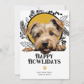 Fijne feestdagen Glen of Imaal Terrier Kerstmis Feestdagenkaart (Voorkant)