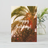 Fijne feestdagen! kaart (Staand voorkant)