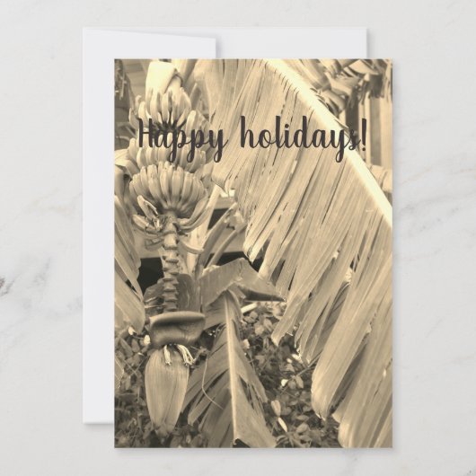 Fijne feestdagen! kaart (Achterkant)